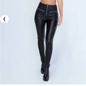 Princess Polly Leather Pants!